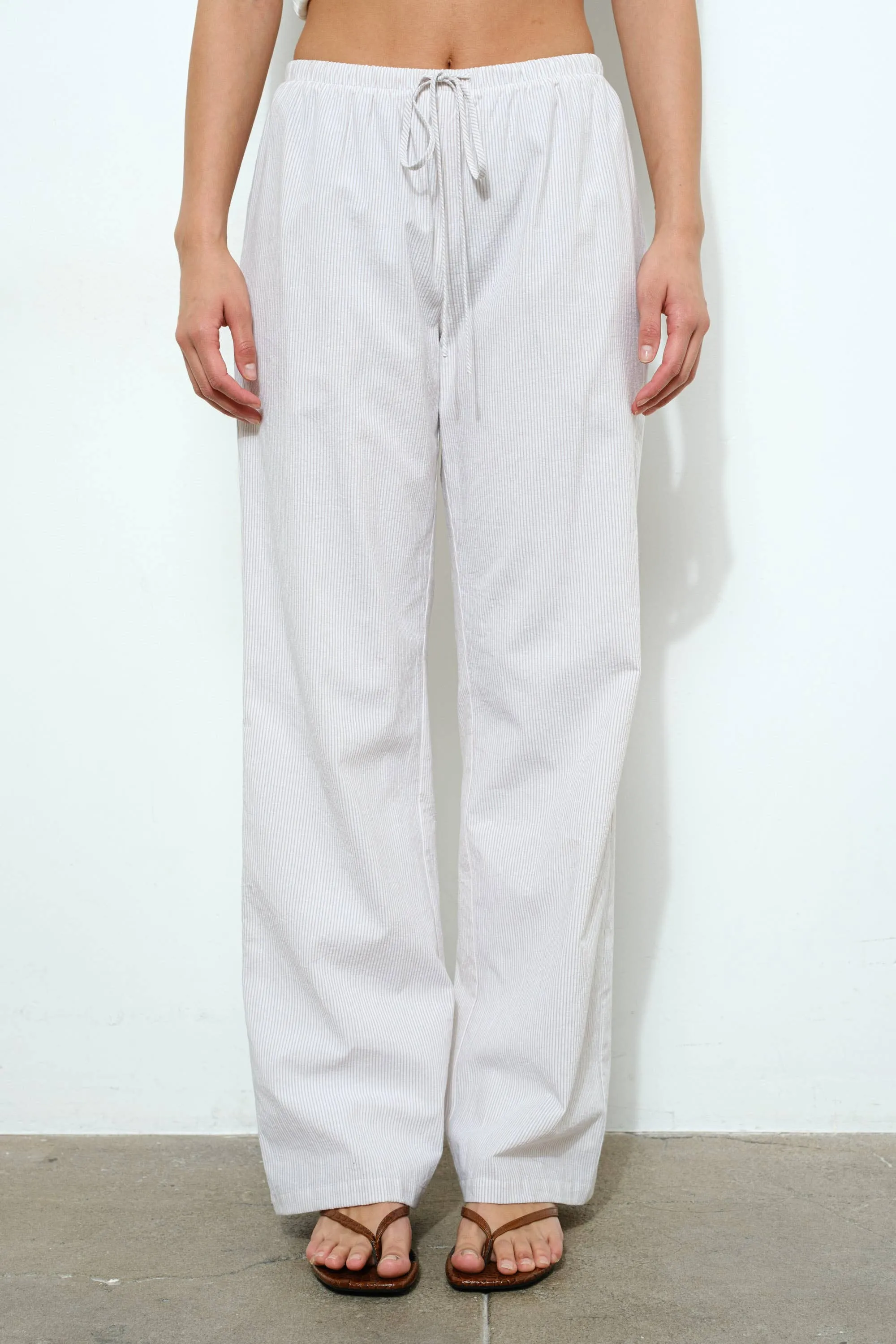 Simple Drawstring Pants