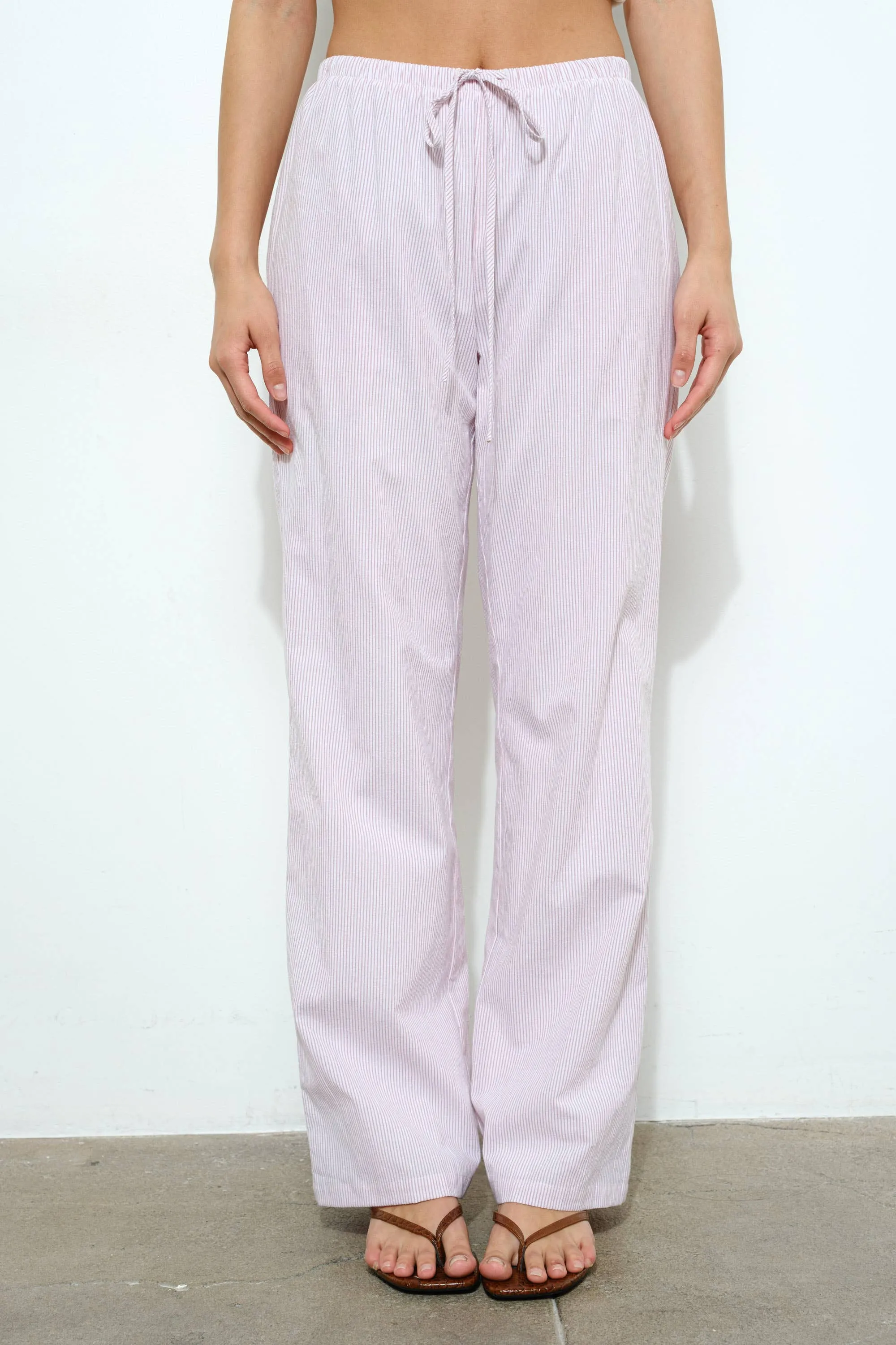 Simple Drawstring Pants