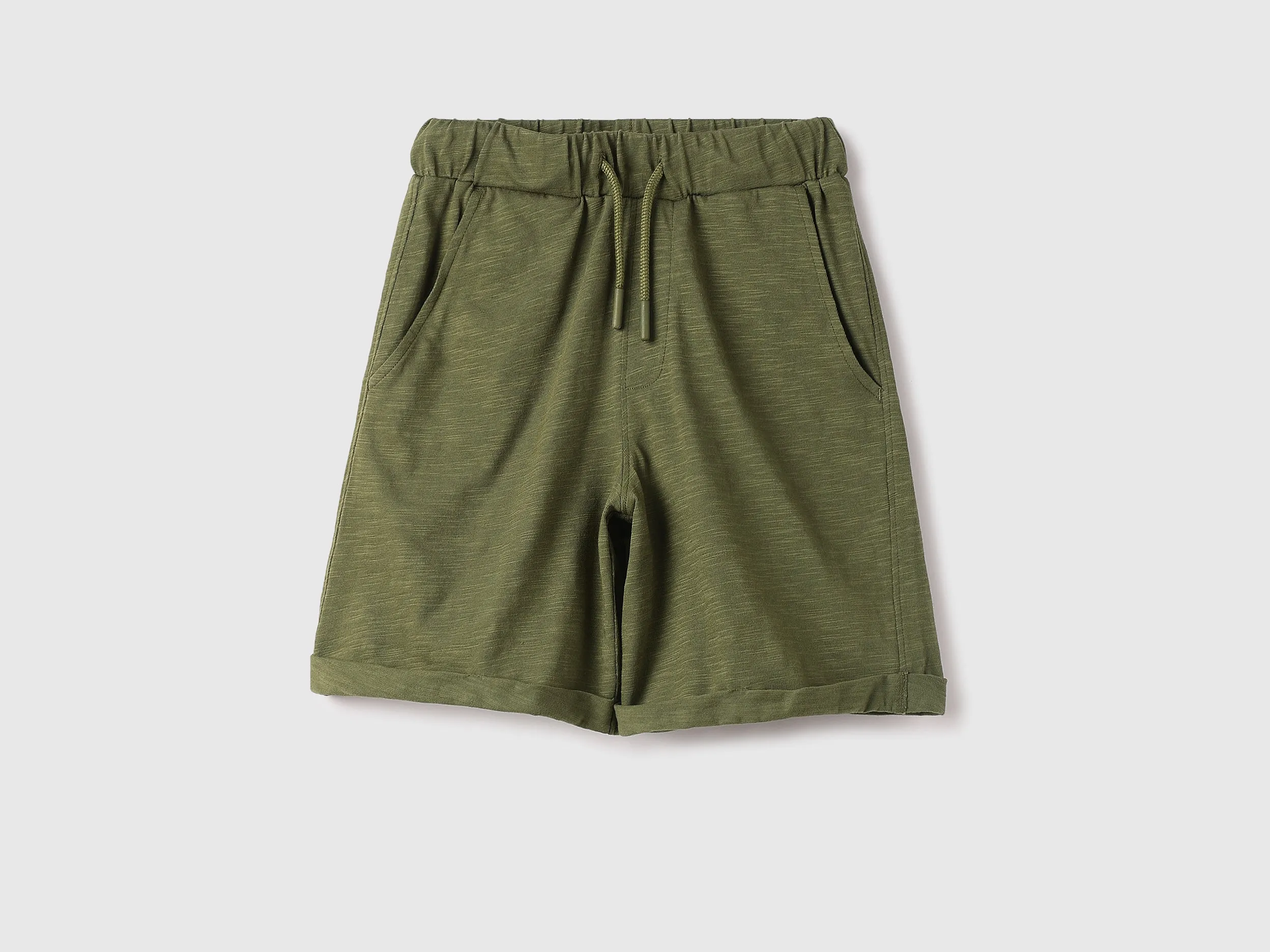 Solid Regular Shorts