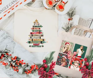 Stacked Swiftmas Tree NATURAL Tee (FINAL SALE)