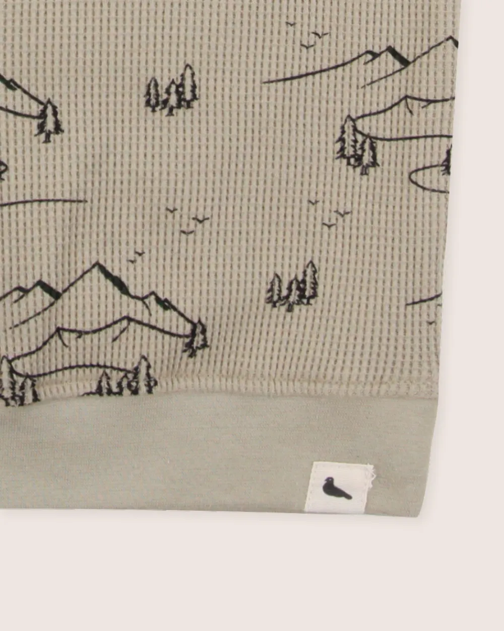 Stone Wilderness Print Sweatshirt