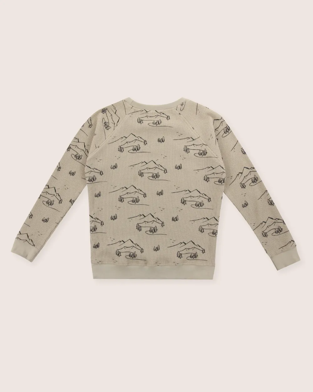 Stone Wilderness Print Sweatshirt