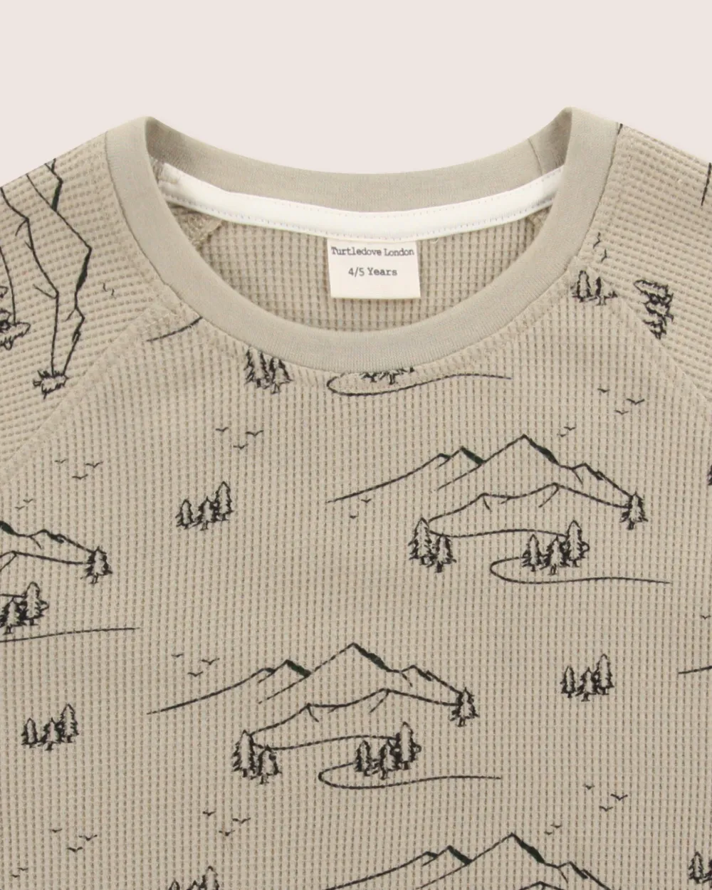 Stone Wilderness Print Sweatshirt