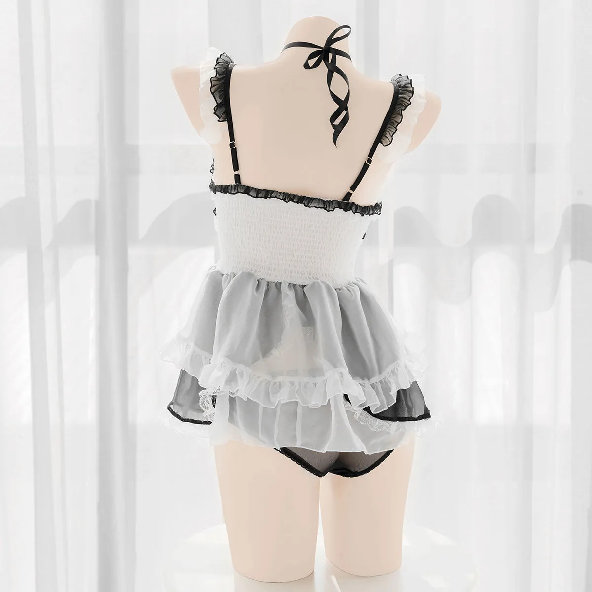 Strawberry Ribbon Pajama Set yc24722