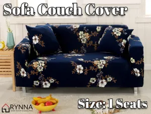 Stretch Sofa Cover Loung Couch Removable Slipcover 1/2/3/4Seater 1 Cushion Cover * Graden *4 Sizes