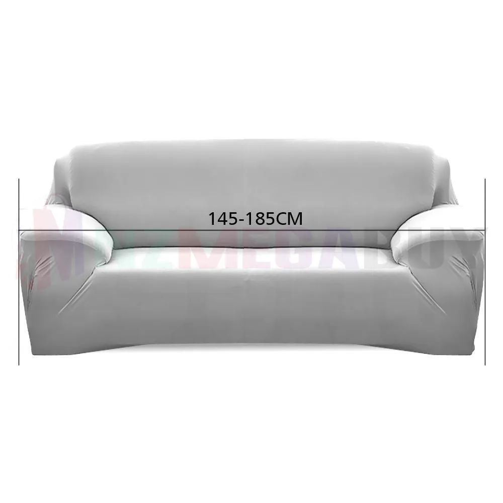 Stretch Sofa Cover Lounge Couch Removable Slipcover 1 Seater   1 Cushion Cover*4 Sizes