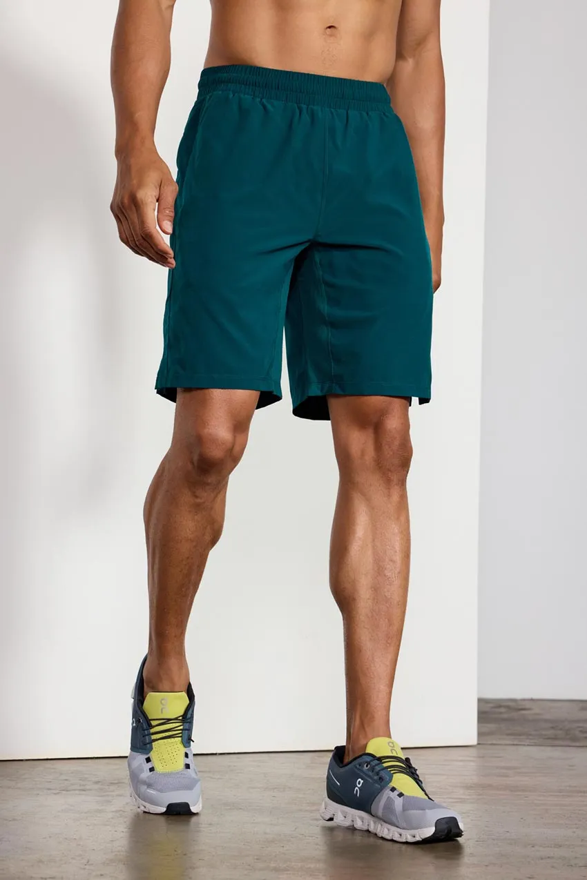 Stride Short with Liner - 9" - Botanical Garden