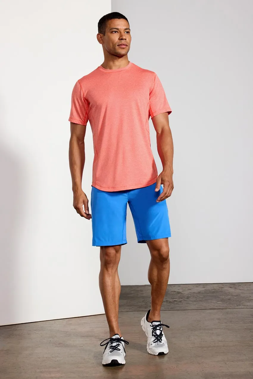Stride Short with Liner - 9" - New Blue