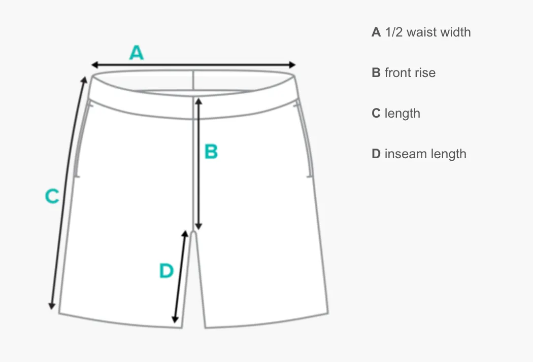 Swim Trunks ( Secret Internal Pocket)- "Ember" Design