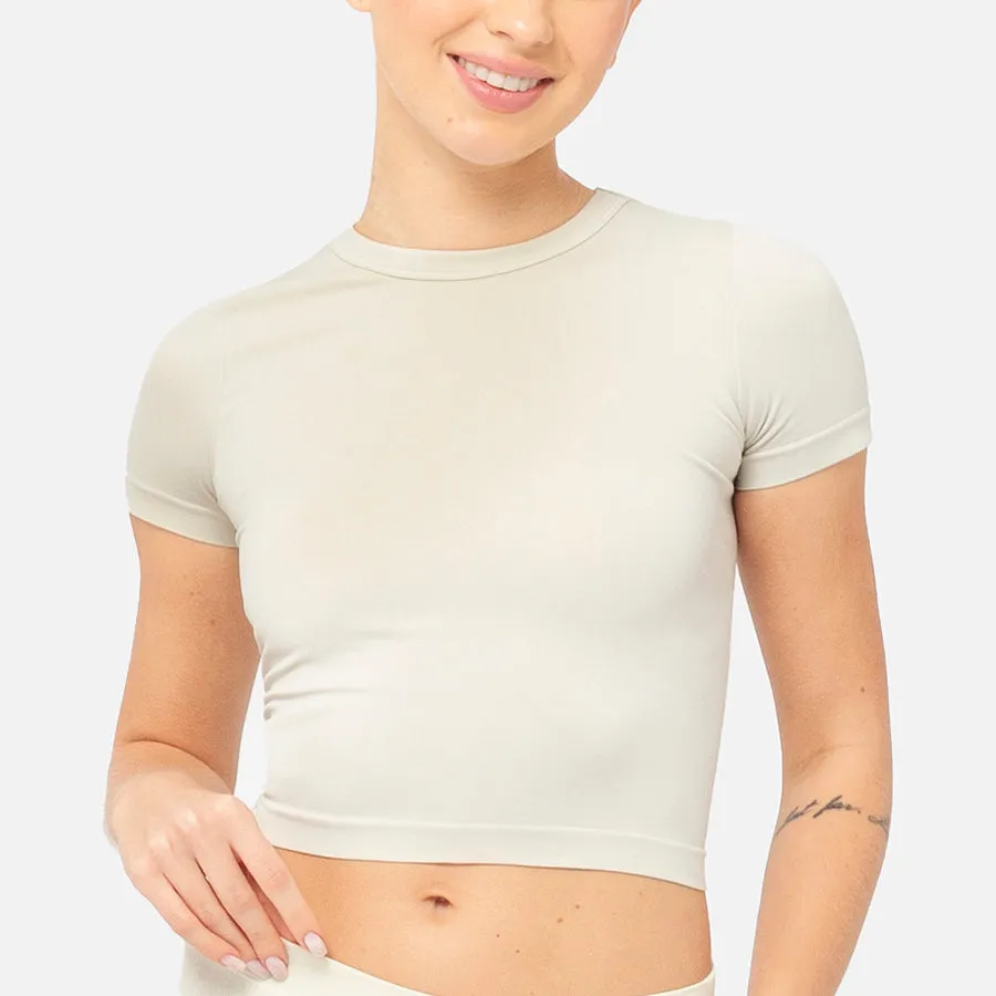 T-Shirt Manga Corta Stretch