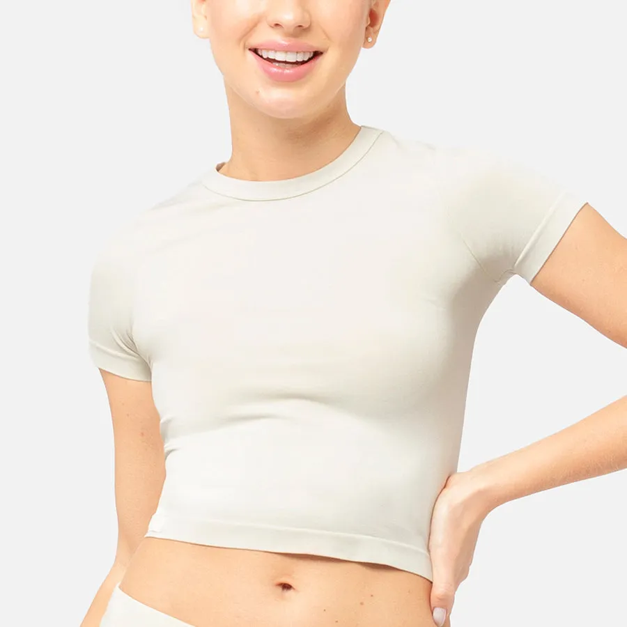 T-Shirt Manga Corta Stretch