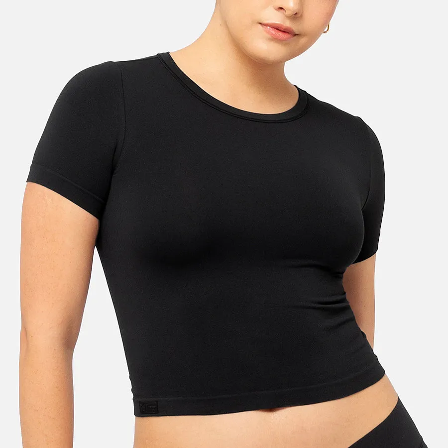 T-Shirt Manga Corta Stretch