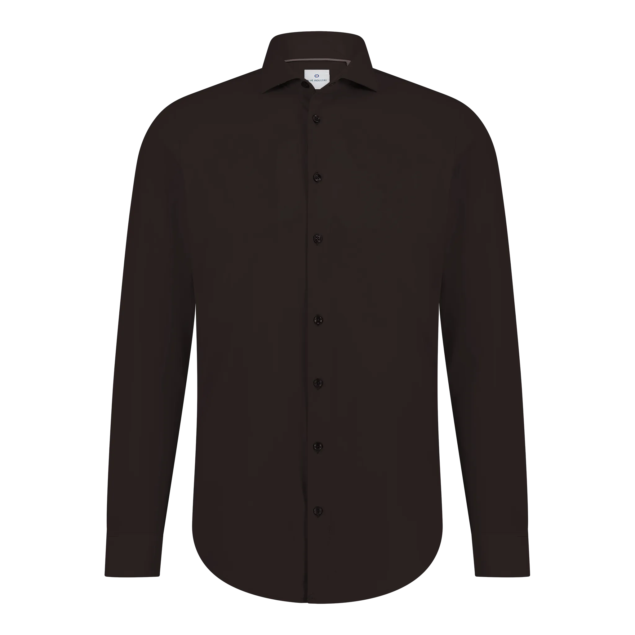 TECHNICAL STRETCH  SHIRT (CHOCOLATE)- BLUE INDUSTRY