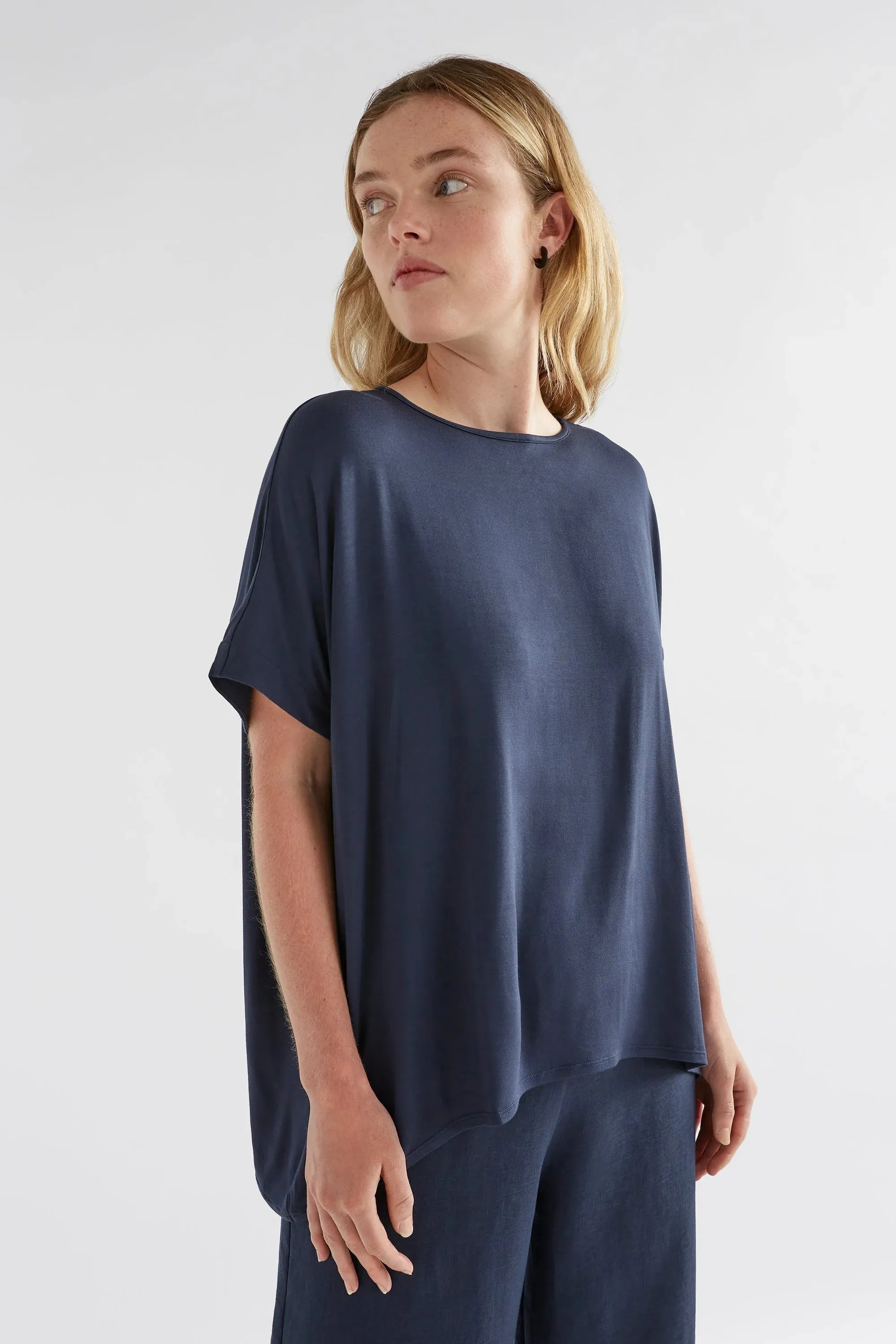 Telse T Shirt - Steel Blue