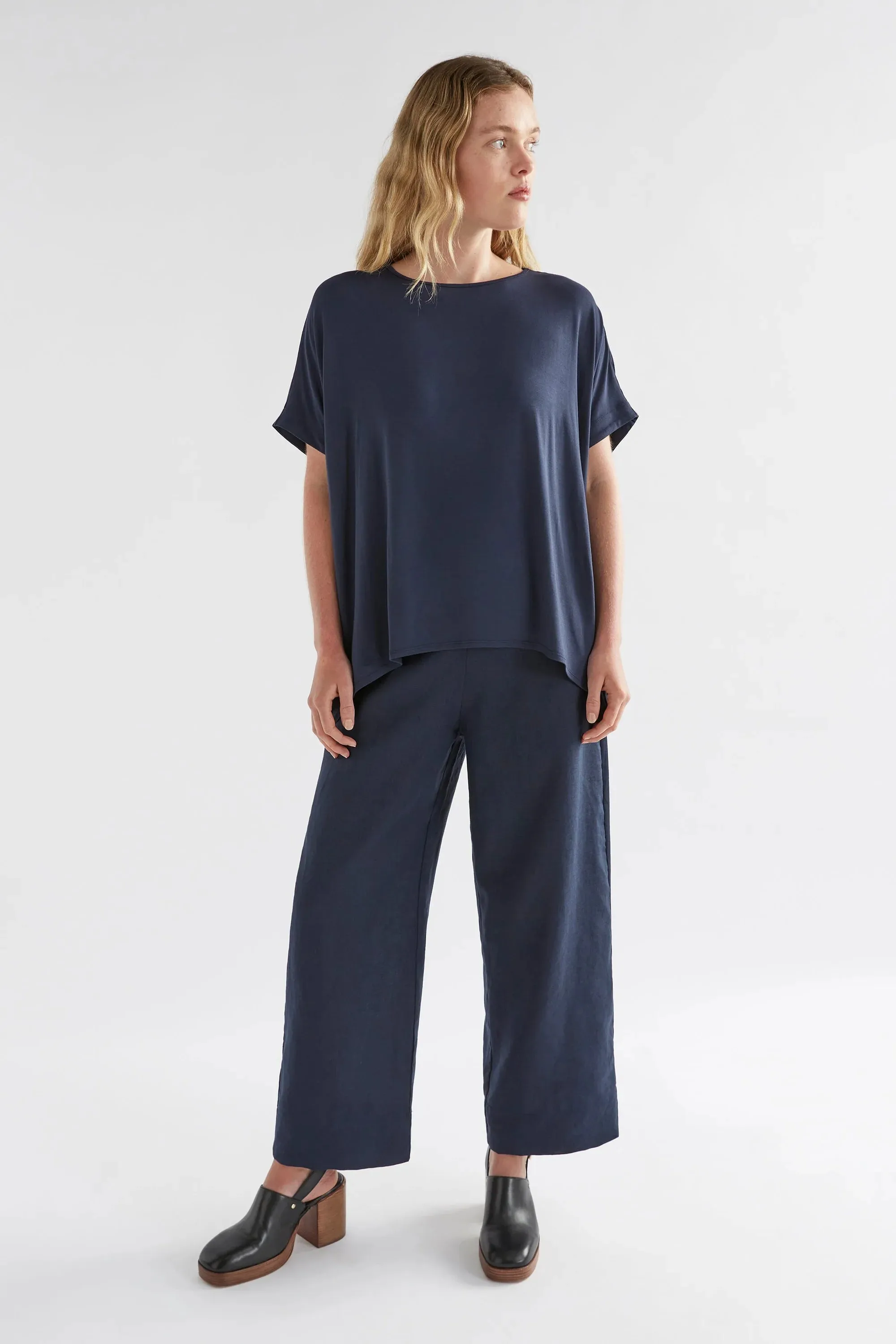 Telse T Shirt - Steel Blue