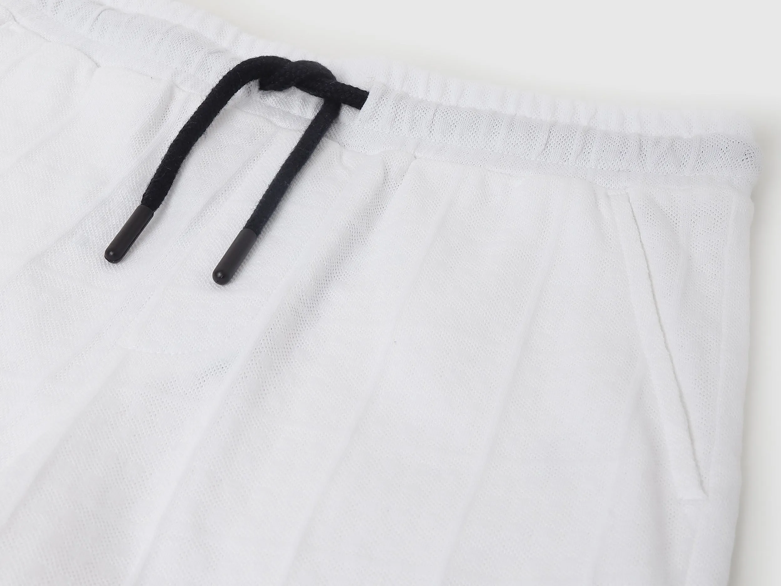 Textured Pattern Shorts