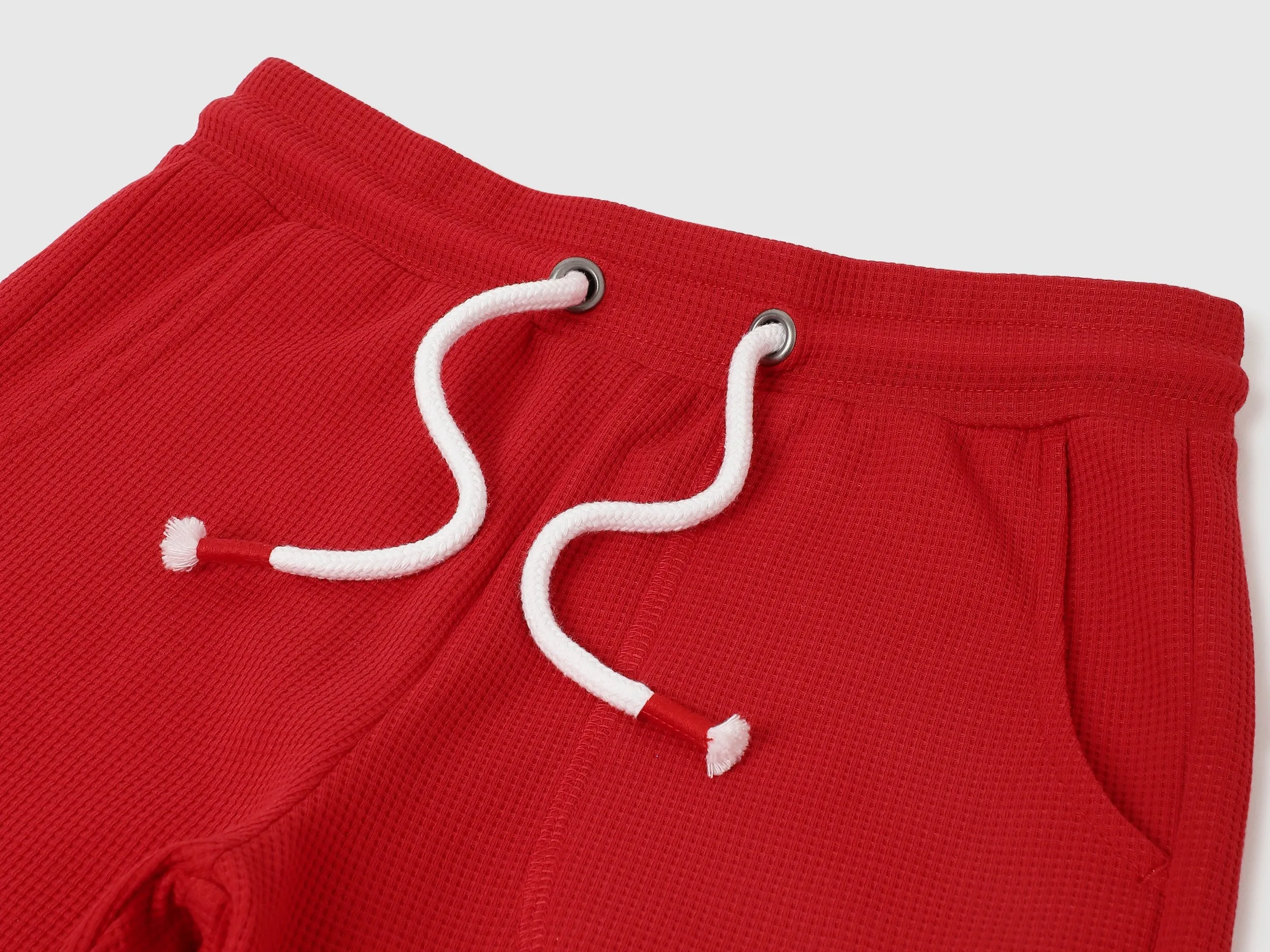 Textured Regular Fit Bermuda Shorts