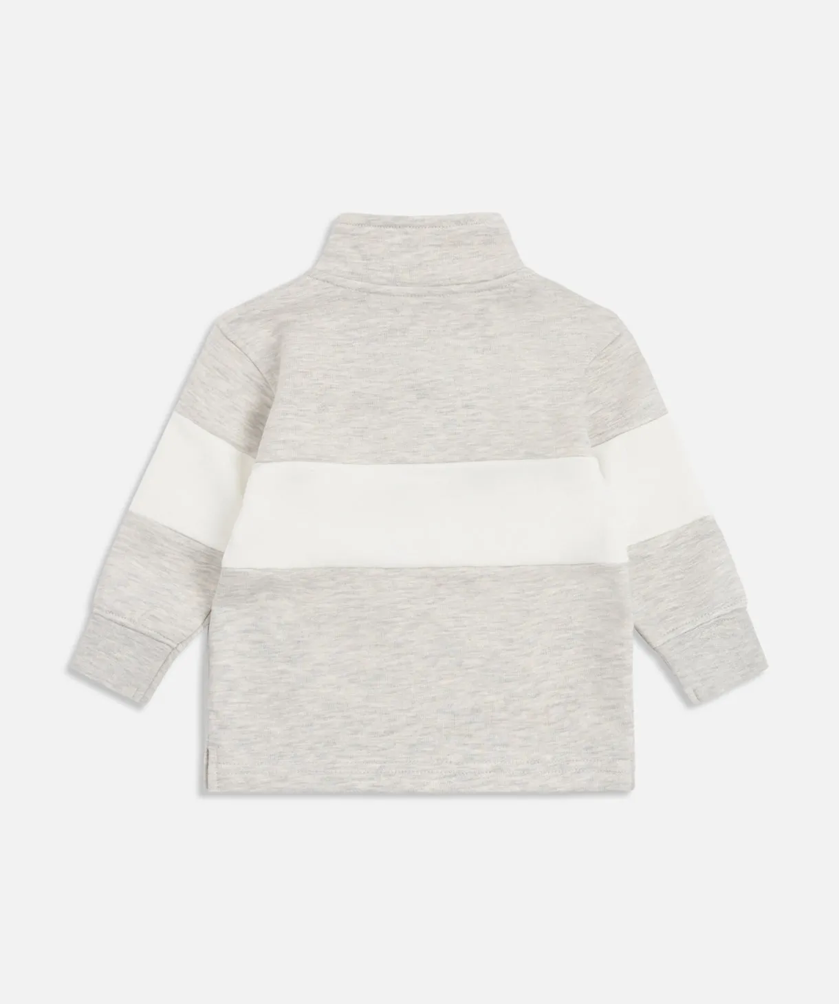 The Newhall Track Top - Oat/White