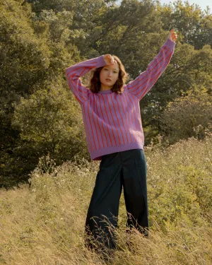 Thin Striped Wool & Cashmere Jumper
