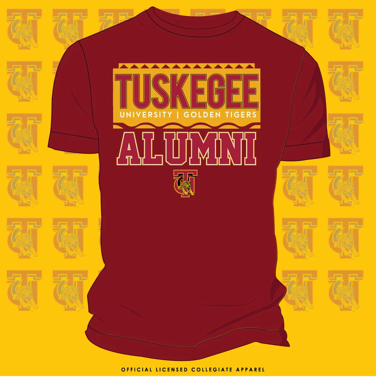 TUSKEGEE | 90s ALUMNI RED Unisex Tees (**)