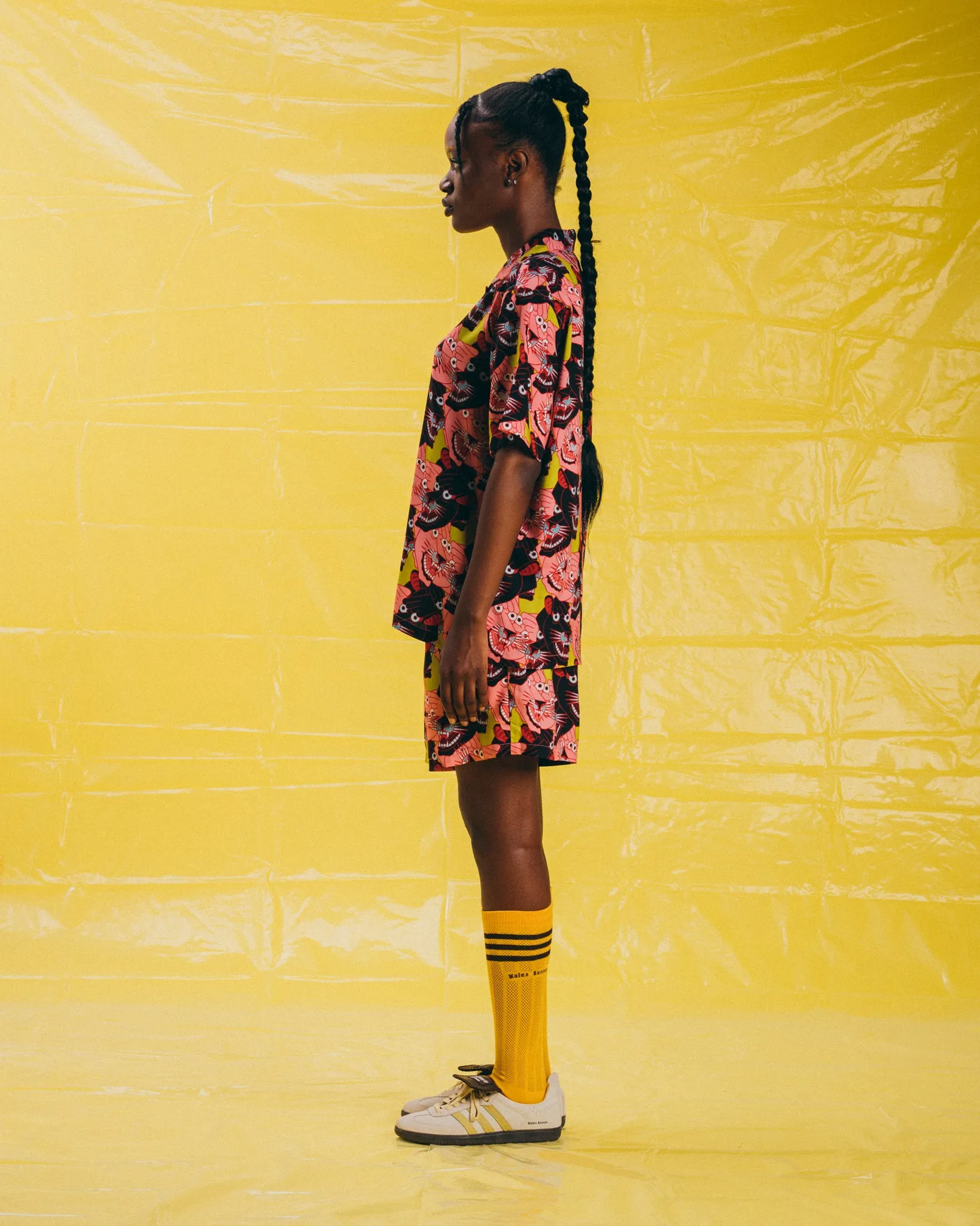 [UNISEX] TEIDE X LOCO MOSQUITO "PANTHER HEADS" SHORTS