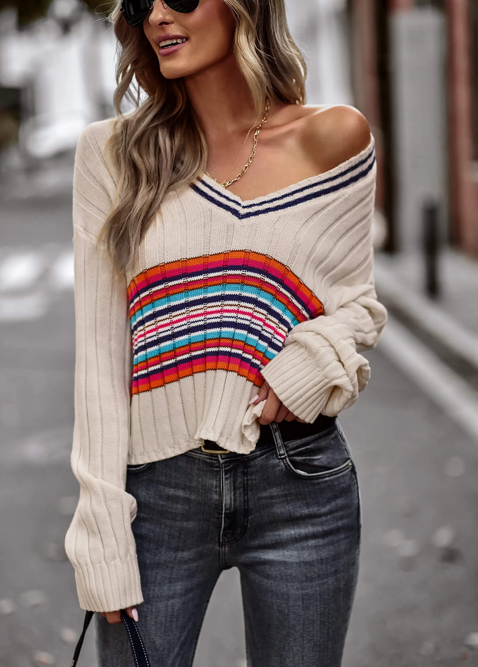 Vien Knit Top - Beige