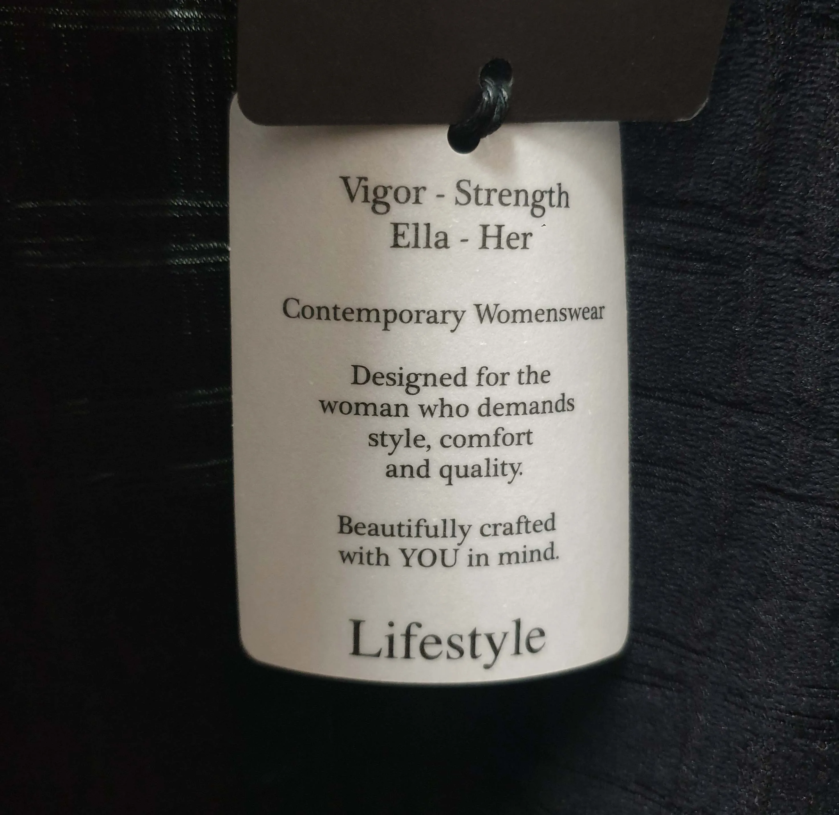 Vigorella black wool mix long cardigan one size