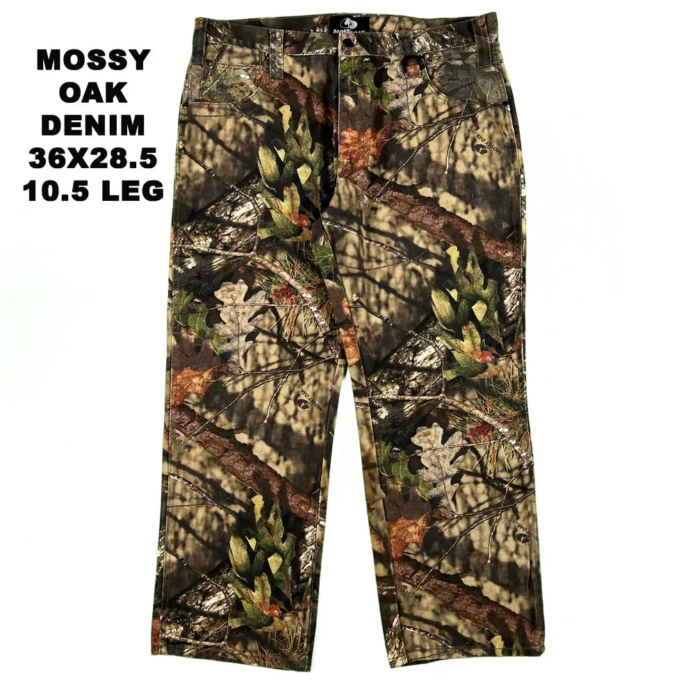Vintage Camo Denim/Cotton Pants- SELECT PAIR