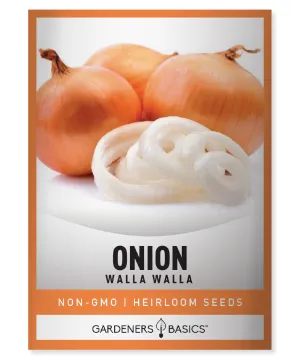 Walla Walla Sweet Onion Seeds