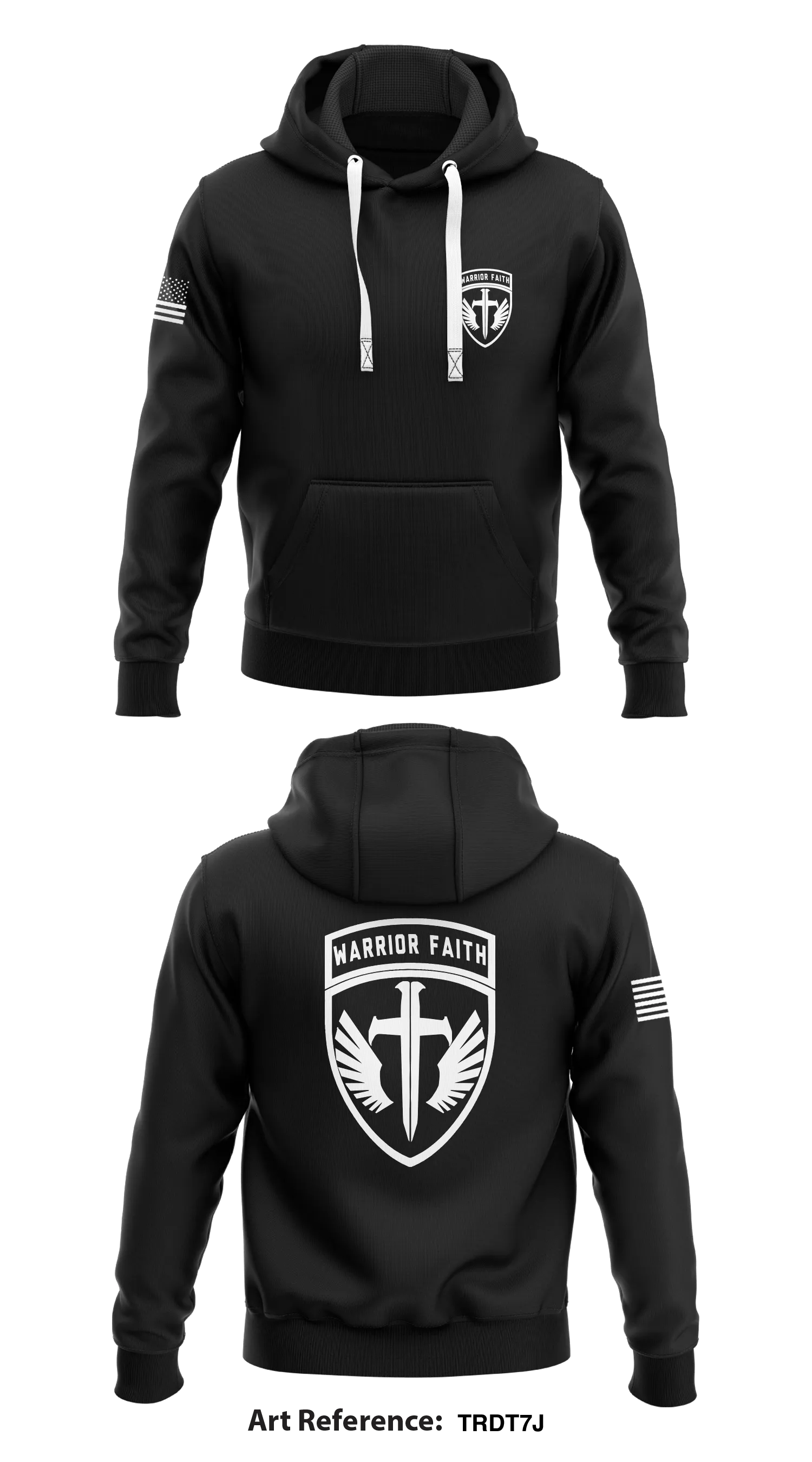 Warrior Faith  Store 1  Core Men's Hooded Performance Sweatshirt - trDT7j