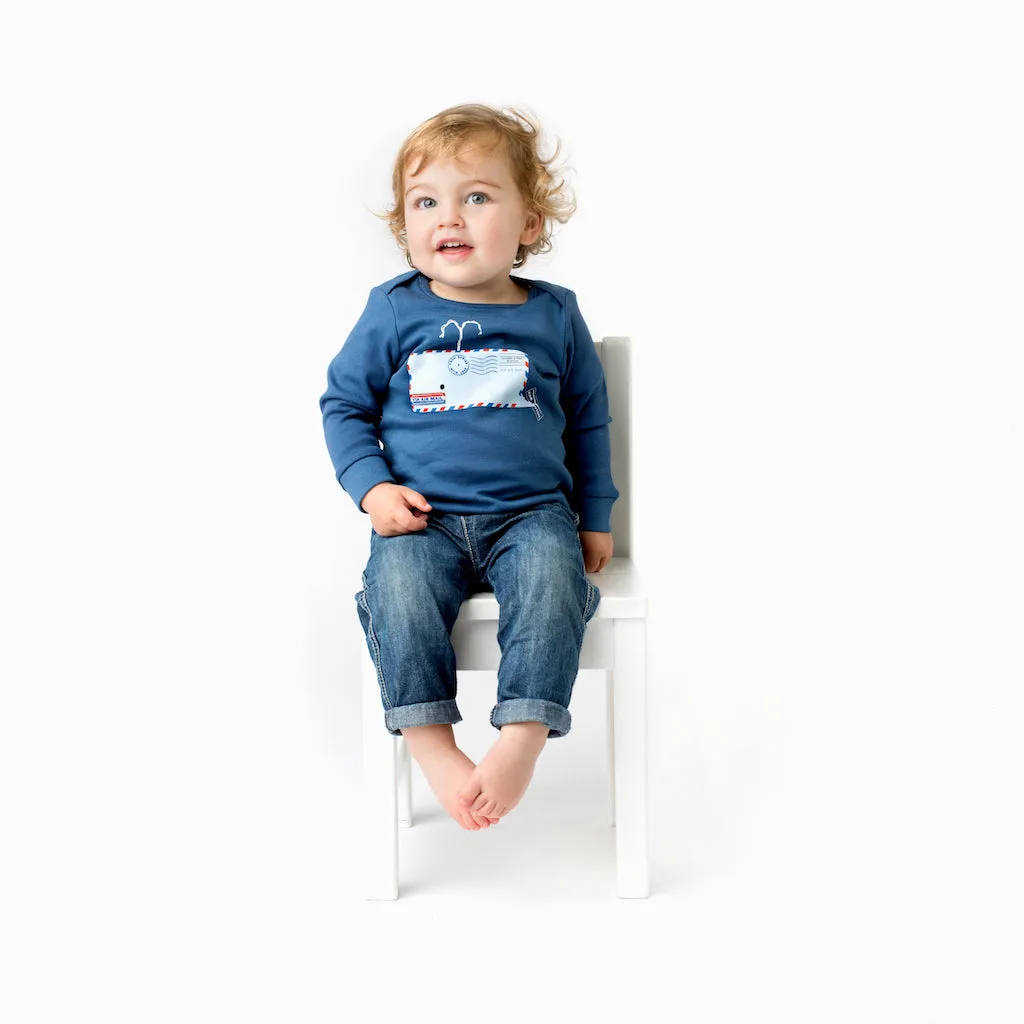 Whale organic t-shirt