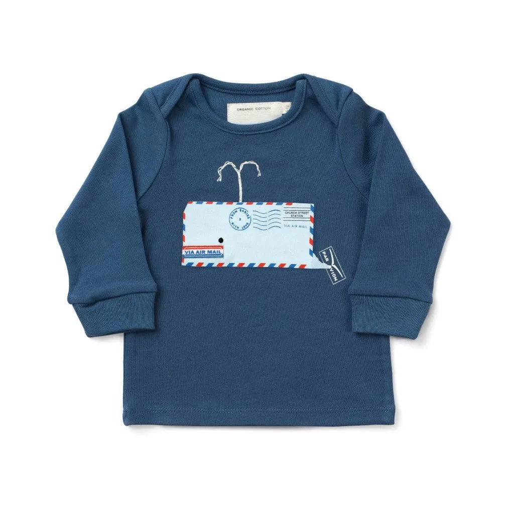 Whale organic t-shirt
