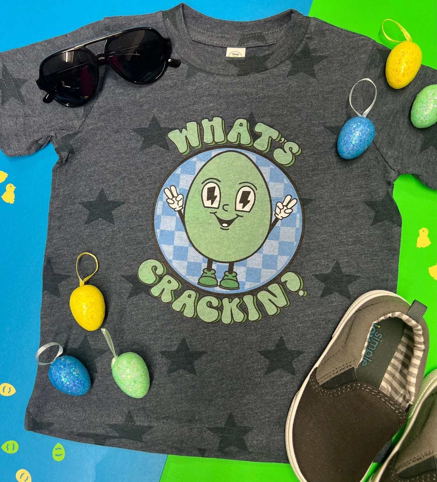 What's Crackin' Star Tee (Toddler Youth)