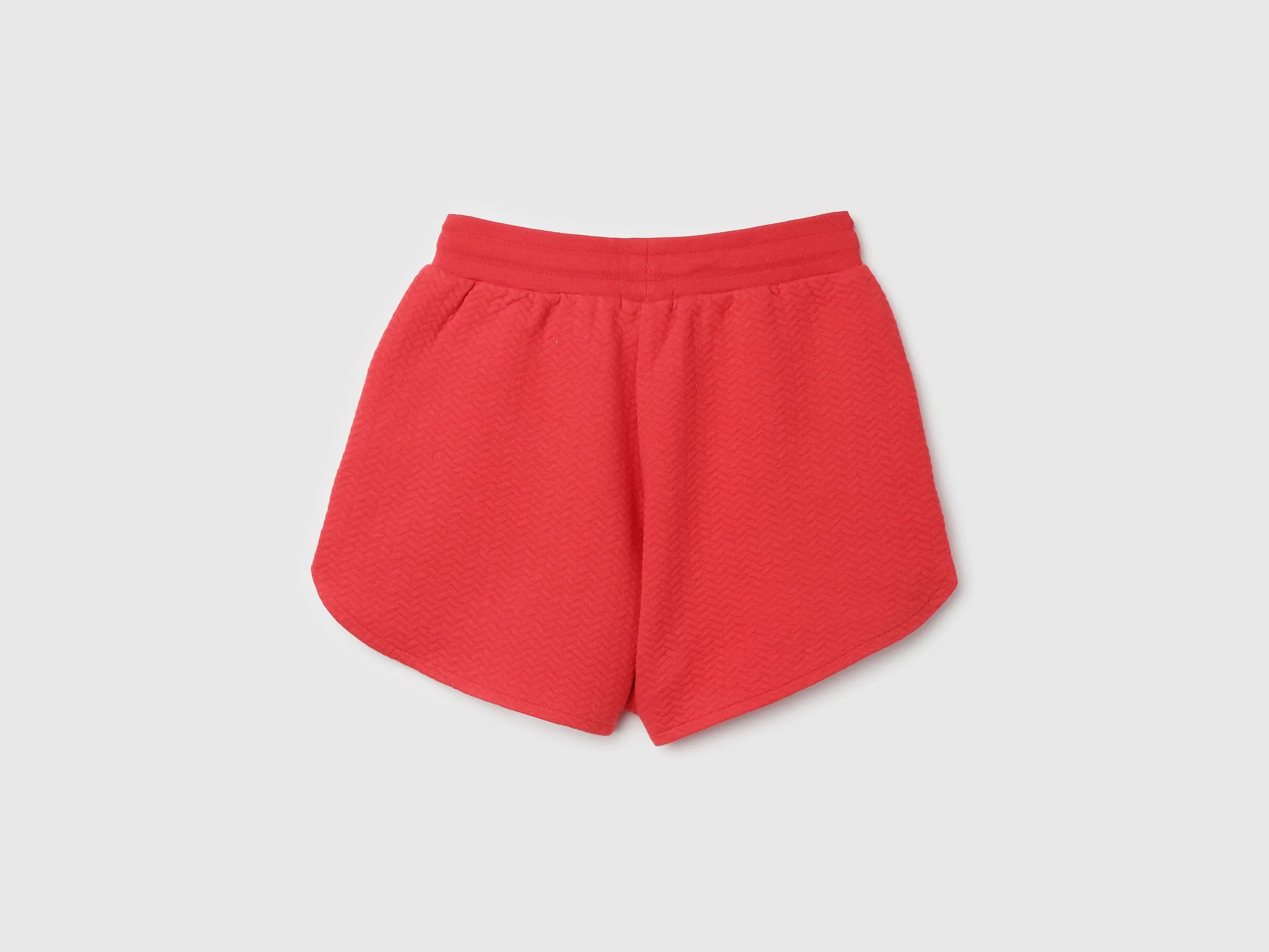 Women Herringbone Regular Fit Shorts