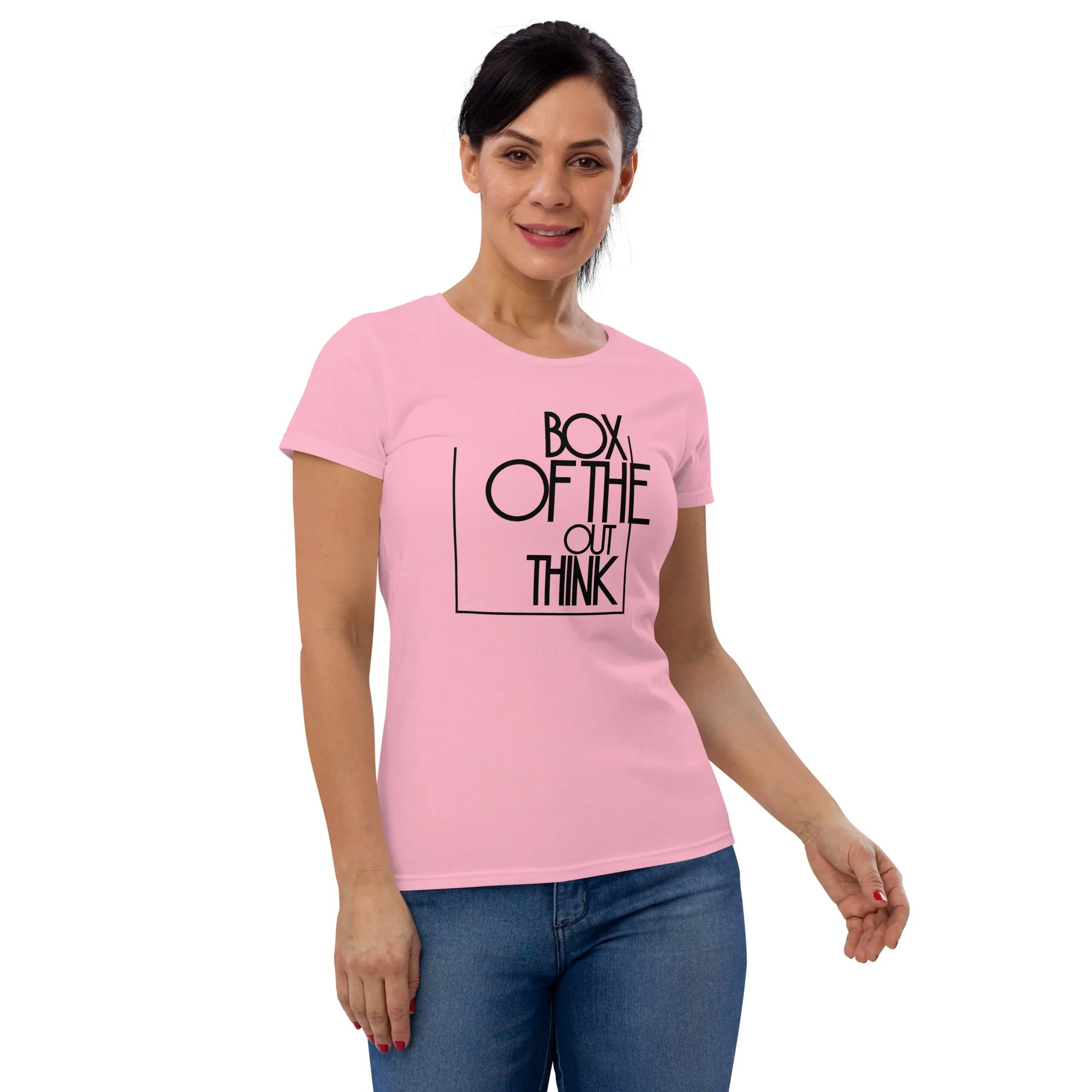 Women's Basic Tee - Think Out Of The Box!