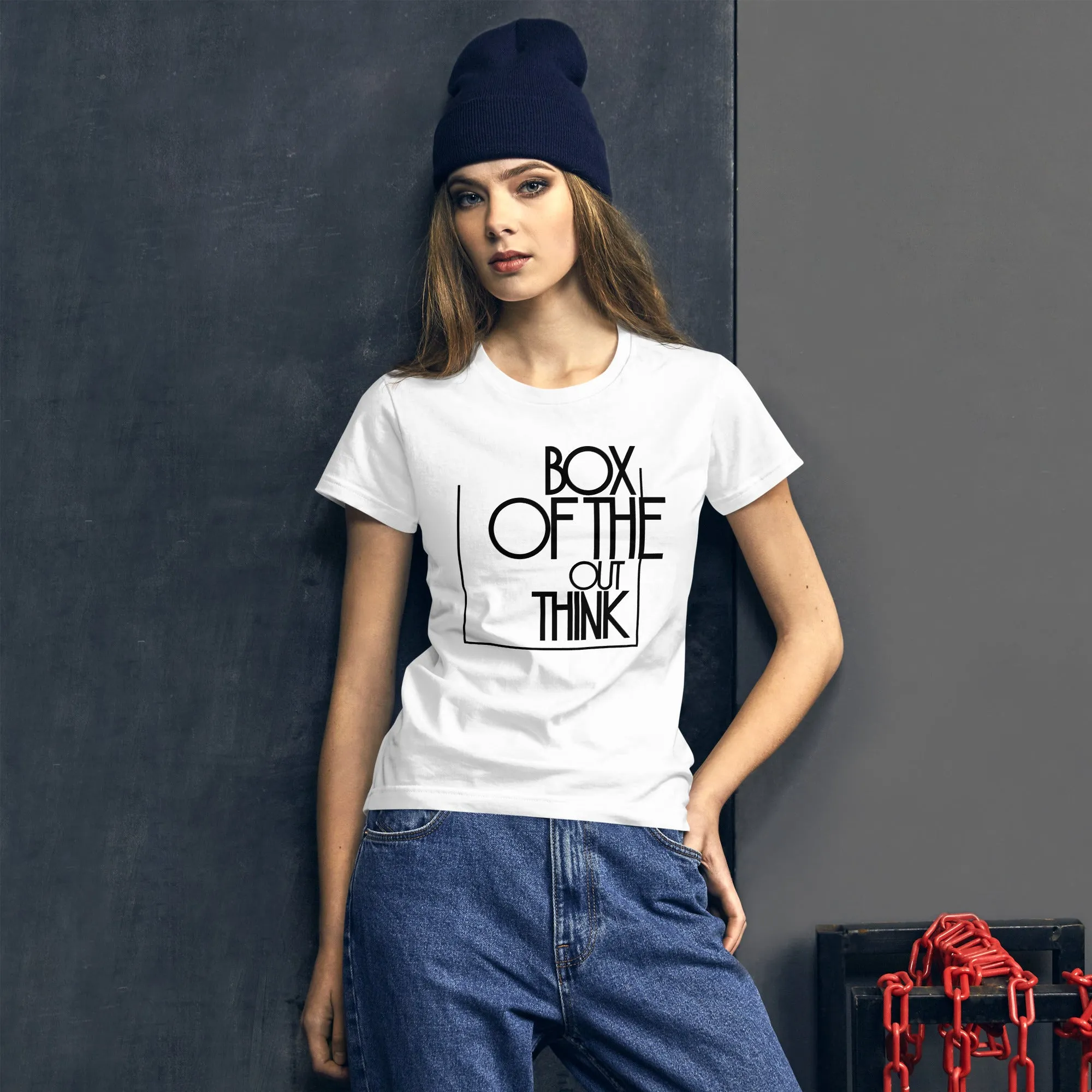 Women's Basic Tee - Think Out Of The Box!