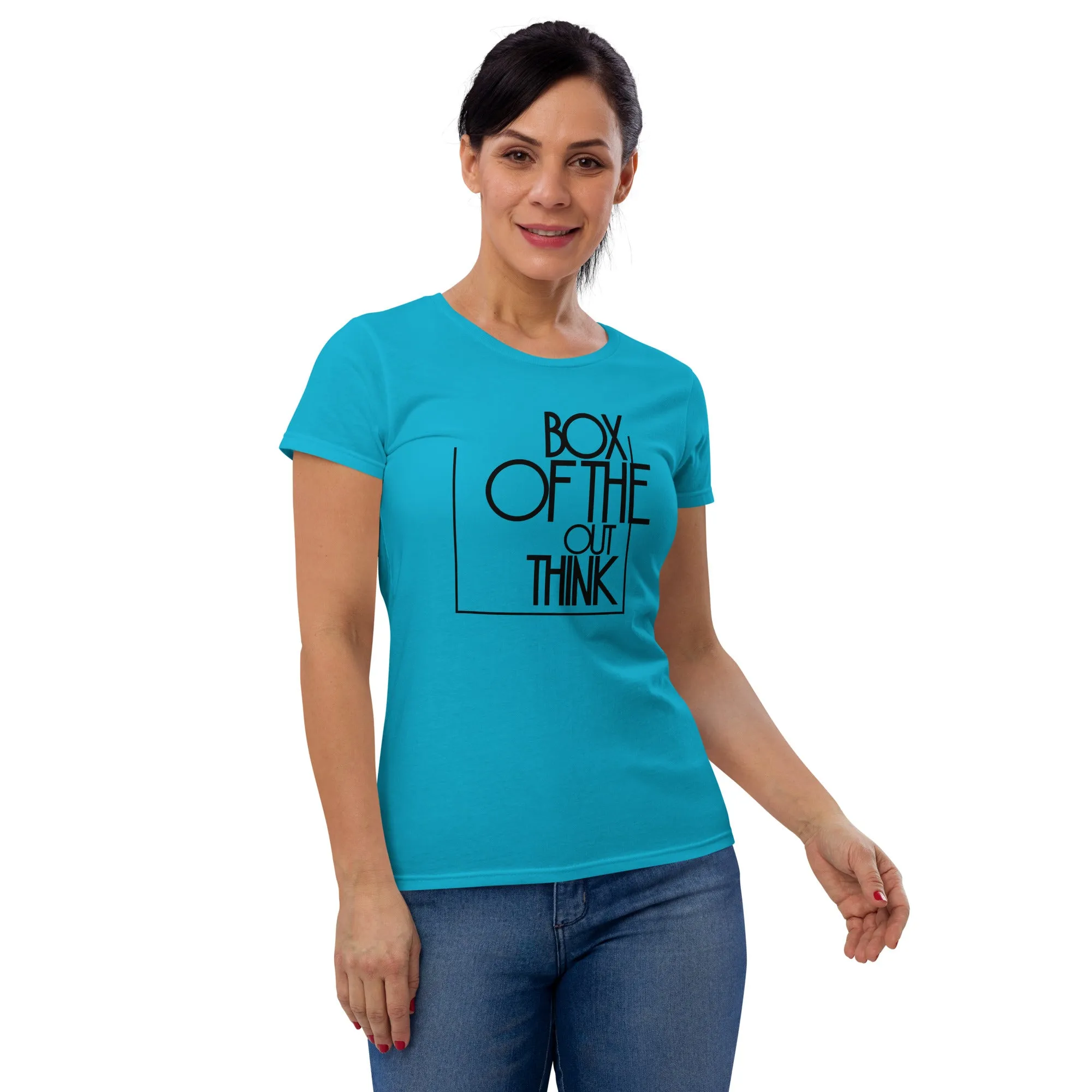 Women's Basic Tee - Think Out Of The Box!