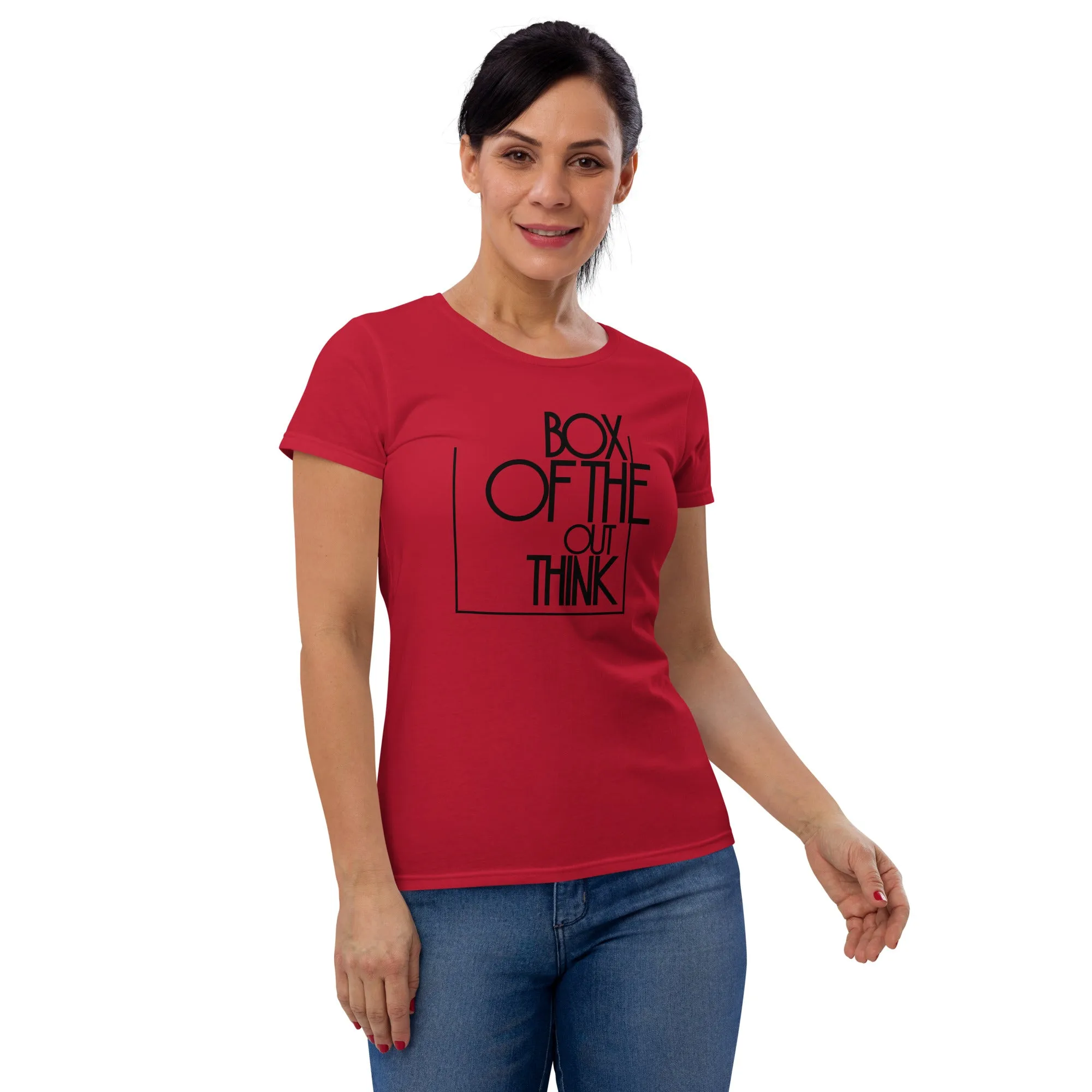 Women's Basic Tee - Think Out Of The Box!
