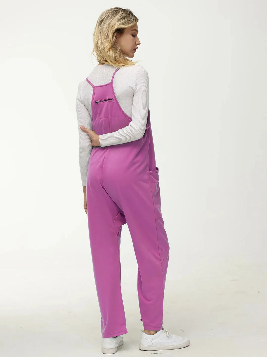 Womens Casual Wide Leg Jumpsuit (Buy 2 Vip Shipping)