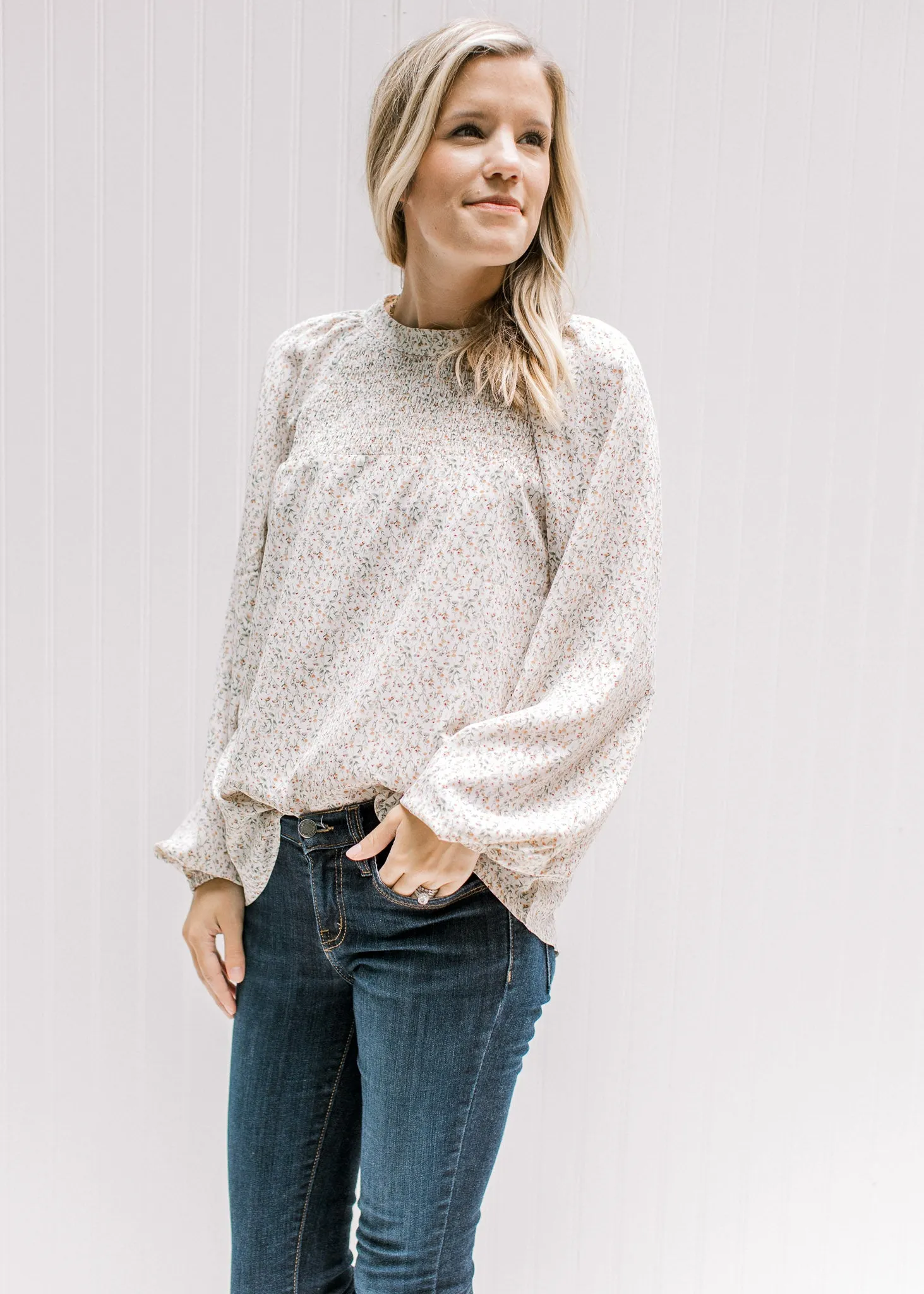 X Sweet Simplicity Floral Top